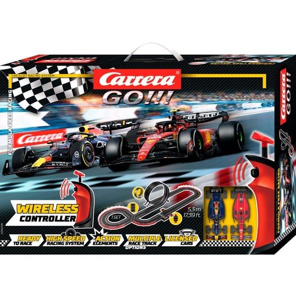 Carrera GO!!! Formula Free Racing Wireless Racetrack