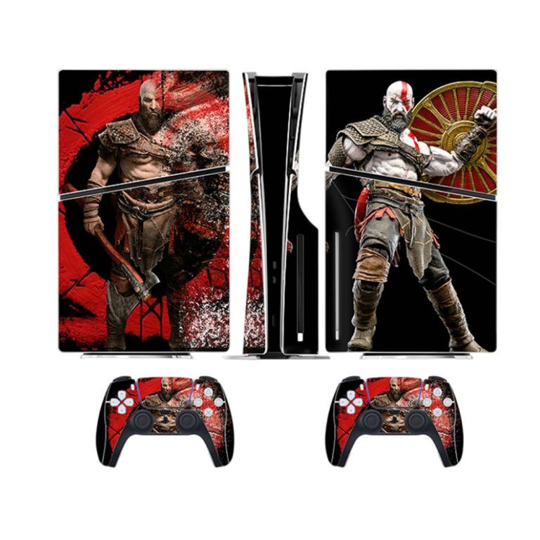 Αυτοκόλλητα για PS5 Slim Disk Edition God Of War
