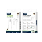 Jellico EP2A USB-C ενσύρματα ακουστικά λευκά