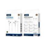 Jellico EP3A USB-C ενσύρματα ακουστικά λευκά με μικρόφωνο