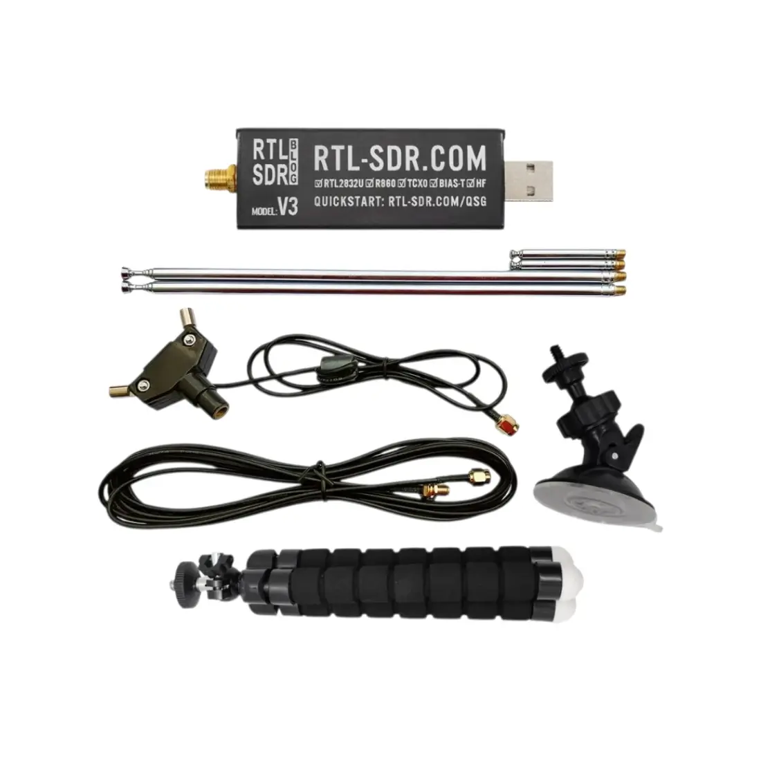 RTL-SDR Blog V3 USB SDR Receiver Aluminum RTL-SDR Blog V3 Δέκτης