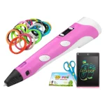 3D Pen ροζ στυλό εκτύπωσης 3D